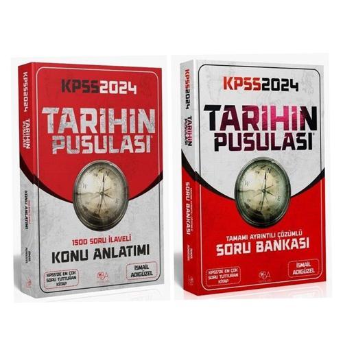 CBA Yayınları 2024 KPSS Tarihin Pusulası Konu + Soru 2 li Set - İsmail Adıgüzel