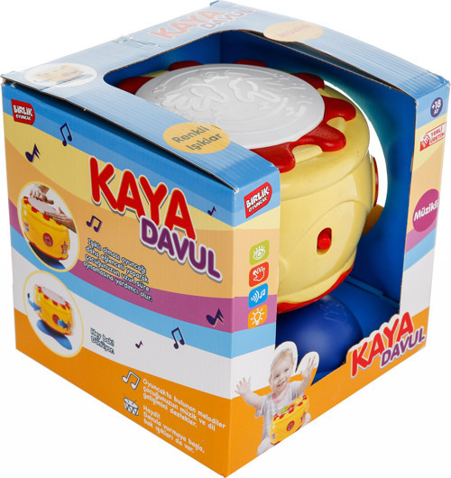 PİLLİ IŞIKLI SESLİ KAYA DAVUL