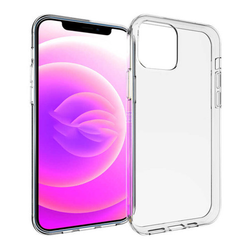 Apple iPhone 14 Kılıf Şeffaf İnce ve Esnek Süper Silikon Kılıf