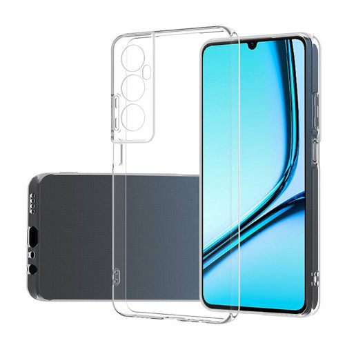 Realme C65 4G Kılıf Şeffaf İnce ve Esnek Süper Silikon Kılıf