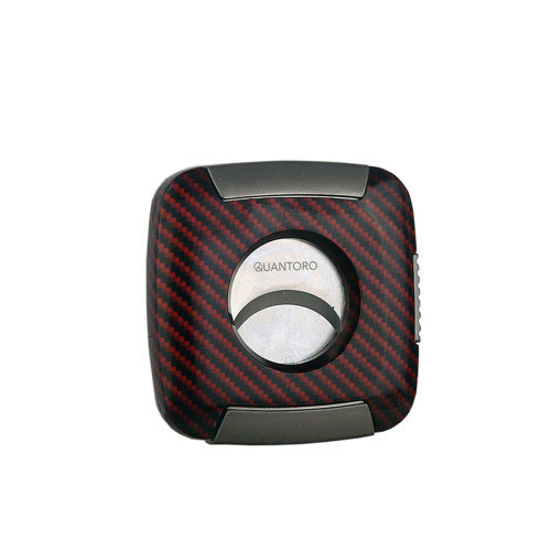 QC-11 Kare Çift Bıçaklı Red Carbon Puro Kesici