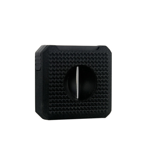 QC-16 Delicili ve İğneli V-Kesim Black Crackle Puro Kesici