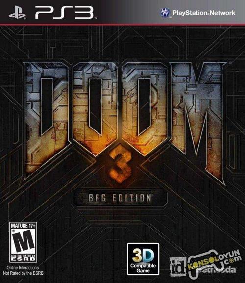 PS3 Doom 3 Doom 3 Bfg Edition