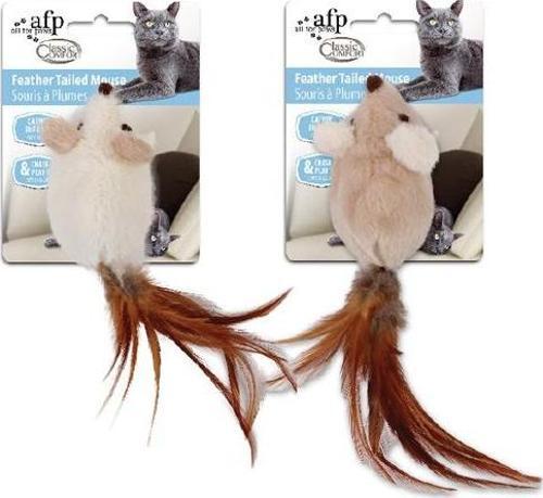 Classic Comfort - Tüy Kuyruklu Peluş Fare