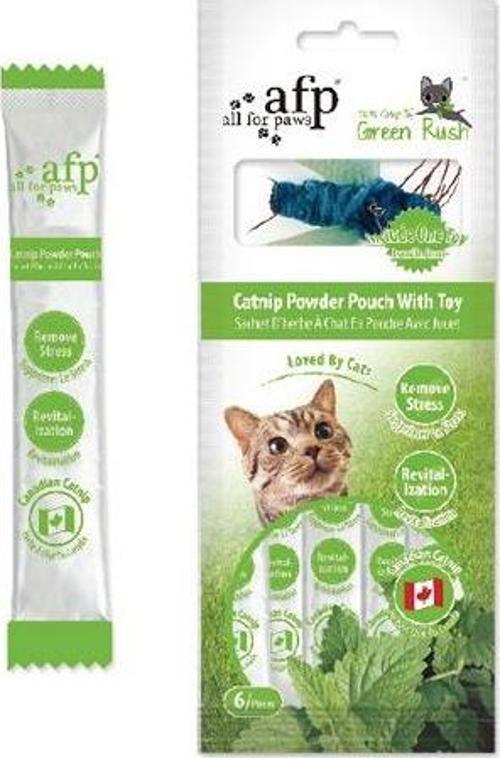 Green Rush-Oyuncaklı Catnip Toz 6 Lı