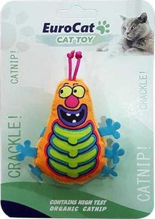 Kedi Oyuncağı Turuncu Tırtıl 9,5 cm