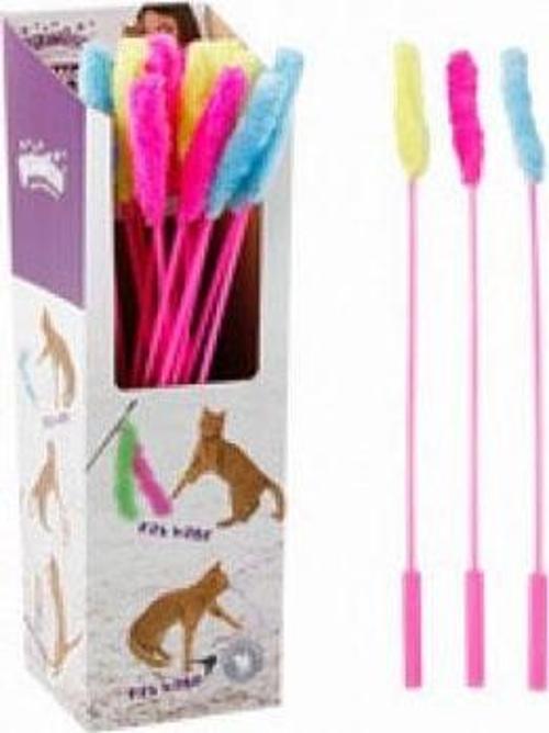 Kedi Oltası Peluş Uçlu 48 Adet Kutulu