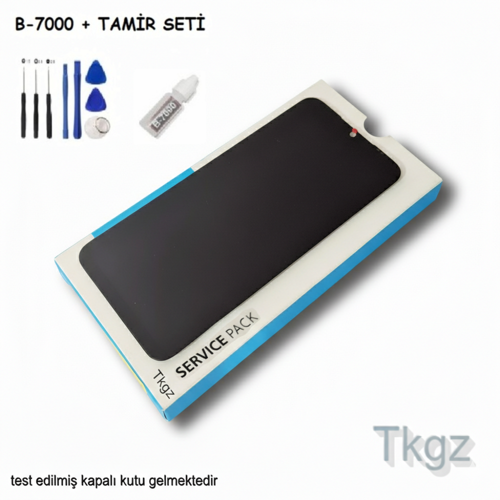 Tecno Camon 16 Lcd Ekran Dokunmatik SERVİCE PACK LCD + B-7000 + TAMİR SETİ