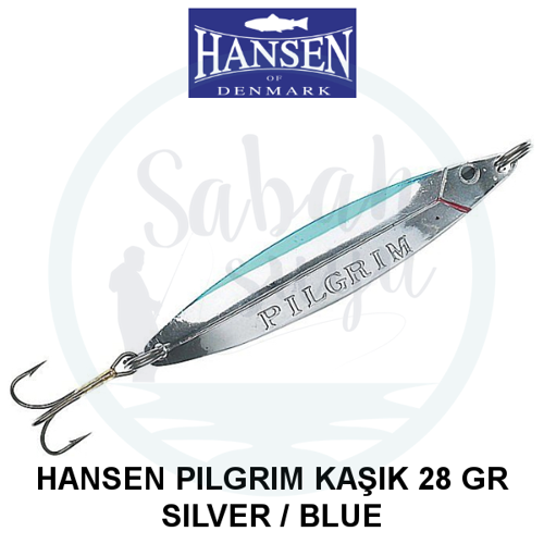 Pilgrim Kaşık 8.9cm 28gr Silver Blue