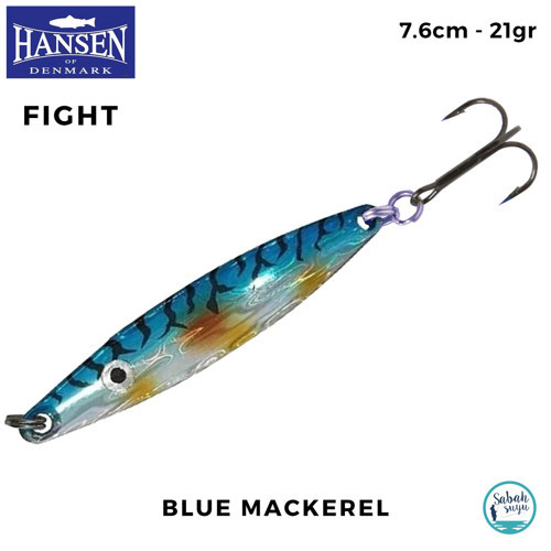 Fight Kaşık 7.6cm 21gr Blue Mackerel