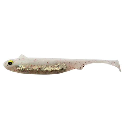 Snatch Bite Shad 7.5cm #05 Silver Belly White Silikon Balık (5 Adet)