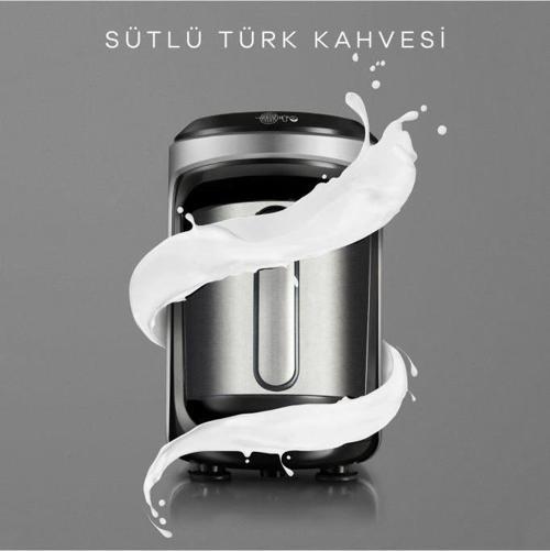 Hatır Hüps Çelik Cezveli Mulberry Türk Kahve Makinesi