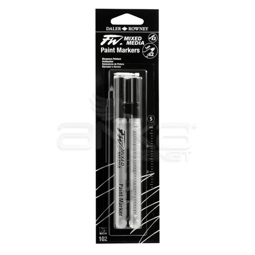 FW Mixed Media Paint Marker Sets 102 1mm Sert Uç (S)