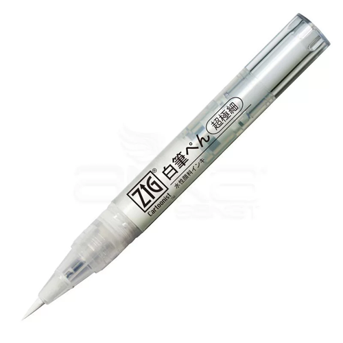 Brush Pen Ultra Fine Fırça Uçlu Beyaz Kalem CNBW-02S