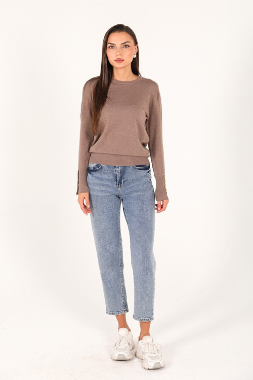 Kolu Düğmeli Badi 70-2455