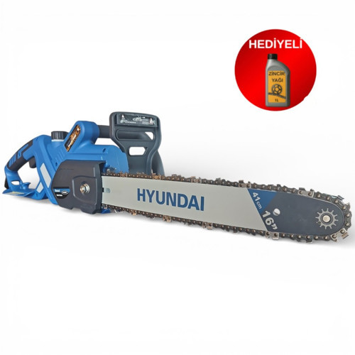 HYC200 2000W Elektrikli Ağaç Kesme Testere 45 cm + 1 L Zincir Yağı Hediye