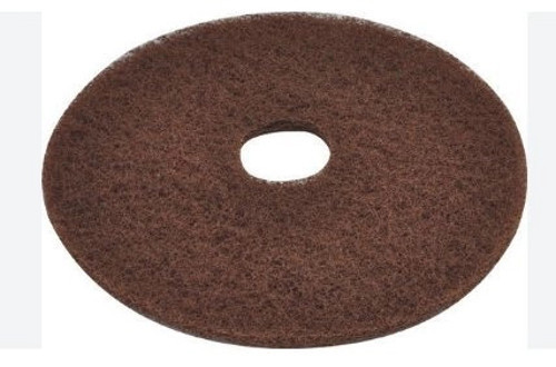 Kahverengi Yer Yıkama Pedi 43 cm