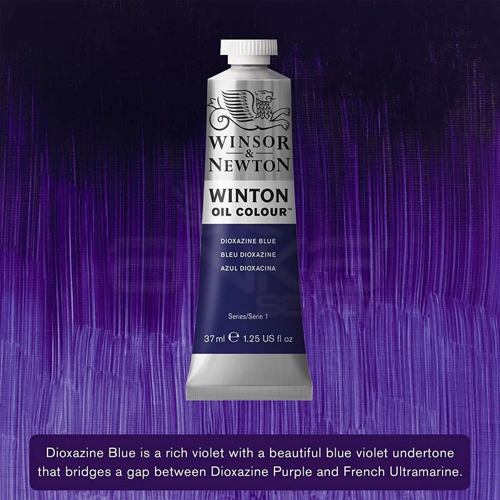 Winton Yağlı Boya 37ml 406 Dioxazine Blue