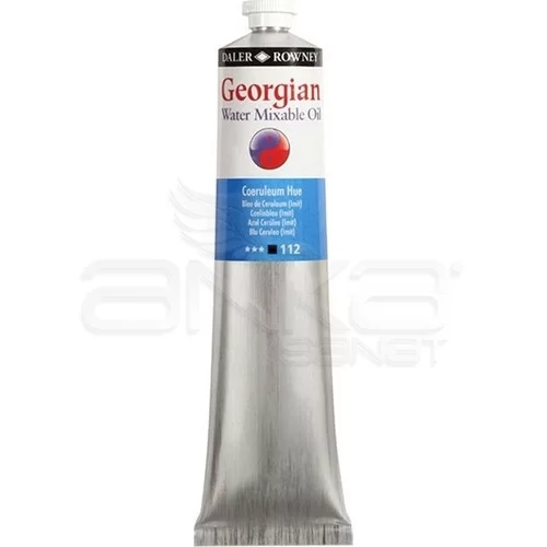 Georgian Water Mixable Oil Su Bazlı Yağlı Boya 200ml 112 Coeruleum Hue