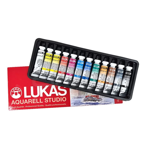 Sulu Boya Takımı Tüp 12 Renk 10ml 6104