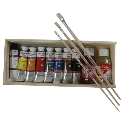 Troya Yağlı Boya Seti 8x37ml