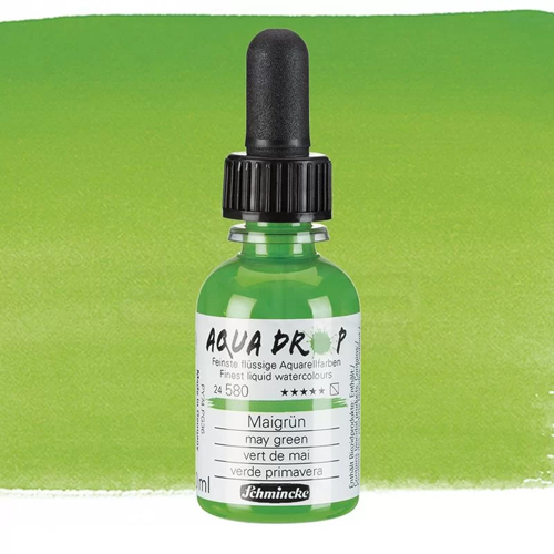 Aqua Drop Sıvı Sulu Boya 30ml 580 May Green