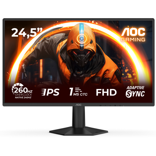 25G50Z 24.5" 260Hz(OC) 1ms HDMI DP Adaptive Sync HDR10 FHD Fast IPS Gaming Monitör 25G50Z