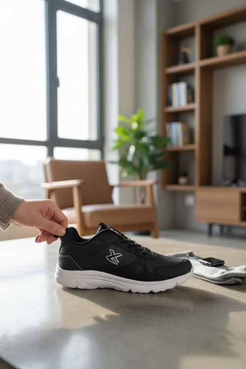 Erkek Tabanlı Koşu ve Yürüyüş Ayakkabısı - Fileli Sportif Sneaker