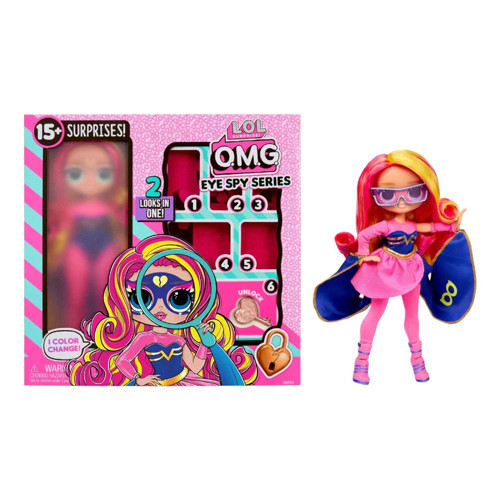 OMG Tatlı Casus Bebekleri Süper Kahraman Sabrina Sky Bebeği 542667
