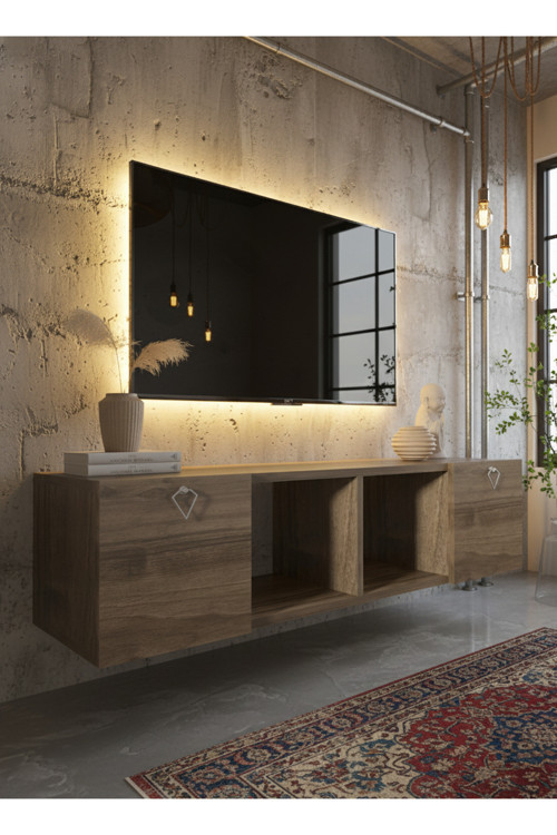 RESİTAL TV ÜNİTESİ S1243-2 CEVİZ