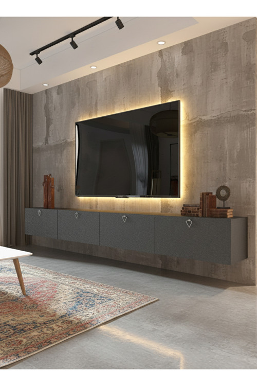 RESİTAL TV ÜNİTESİ S2448-4 ANTRASİT