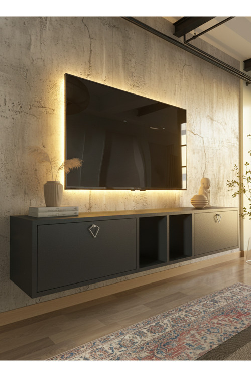 RESİTAL TV ÜNİTESİ S1833-4 ANTRASİT