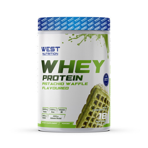 Whey Protein Tozu 540 gr 18 Servis Waffle & Antep Fıstığı Aromalı