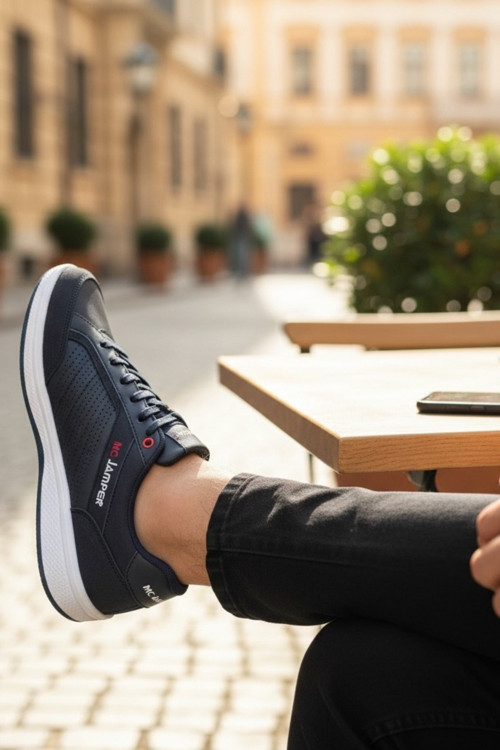 Erkek Spor Ayakkabı - Rahat Kalıp Hafif Taban Günlük Sneaker