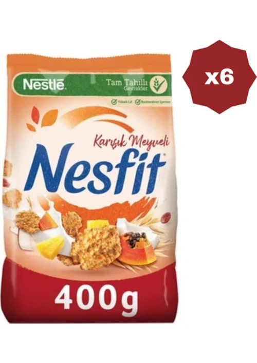 Meyveli Mısır Gevreği 400 Gr - (6 ADET)