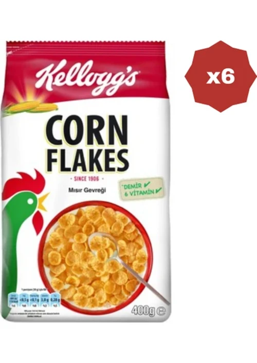 Corn Flakes 400 Gr - (6 ADET)