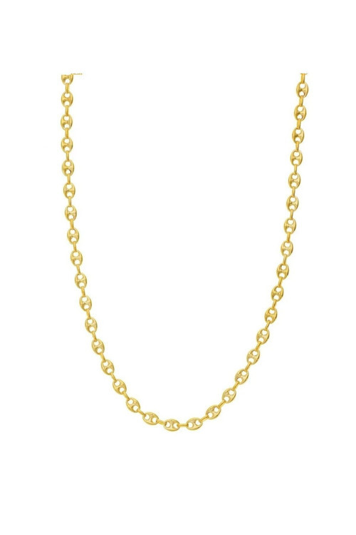 14 K Gold Kaplama 925 Ayar Gümüş Gemici Zincir • Made In Italy