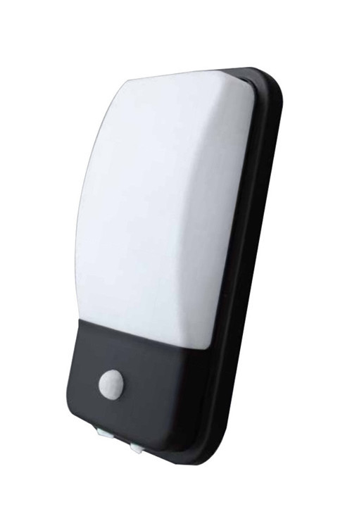 20W BEYAZ SENSÖRLÜ LED DUVAR APLİK (SİYAH KASA)