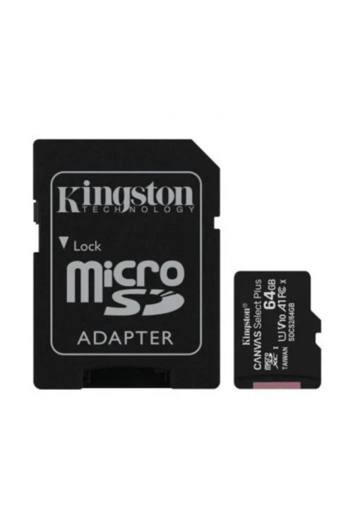 KINGSTON SDCS3/64GB Class10 64GB 150MB/s MicroSD Kart Bellek