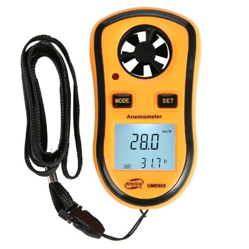 GM8908 Dijital Rüzgar Ölçer Anemometre
