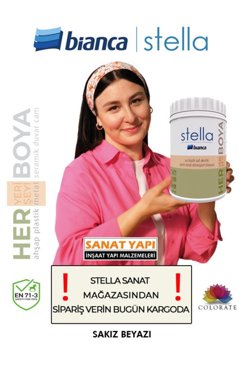 Stella Boya Yeni Renkler 1Lt
