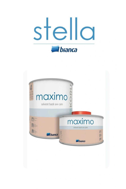 Stella Maximo Solvent Bazlı Sıvı Cam - İpek Mat