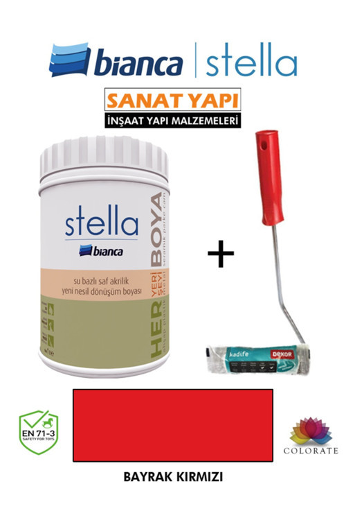 Su Bazlı Akrilik (Boya+ Dekor Kadife Rulo)