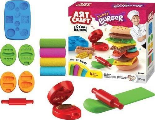 Art Craft Kutulu Hamburger Oyun Hamuru