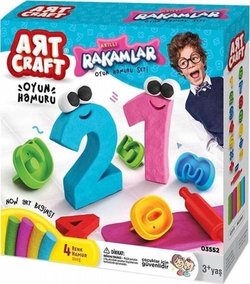 Art Craft Rakamlar Hamur Set 200 gr