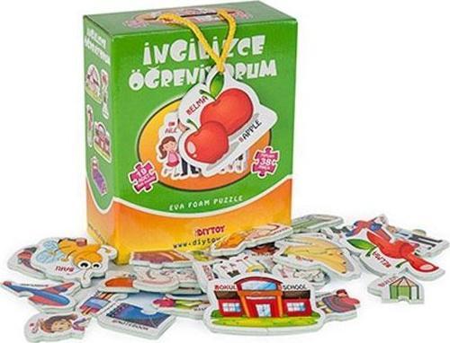İngilizce Öğreniyorum Puzzle 38 Parça Lisanslı Ürün