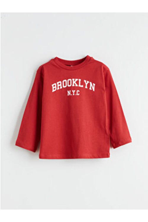 Brooklyn Baskılı Erkek Bebek Tişört