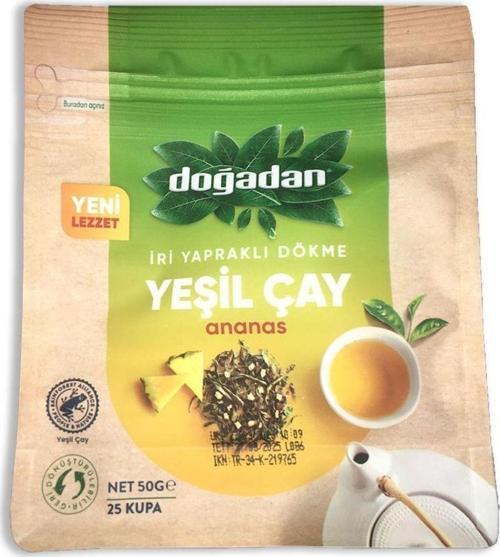 Dökme Yeşil Çay Ananas 50 Gr