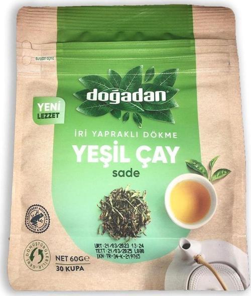 Dökme Yeşil Çay Sade 60 Gr