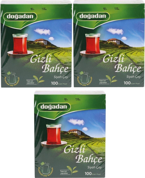 Gizli Bahçe Bardak Poşet Çay 100'Lü X 3